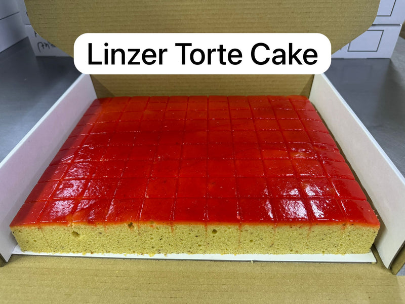 Linzer Torte Cake (Per Tray) - Papamama.sg