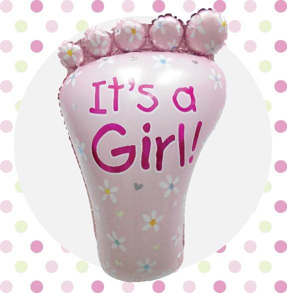 It's a Girl! (feet) - Papamama.sg