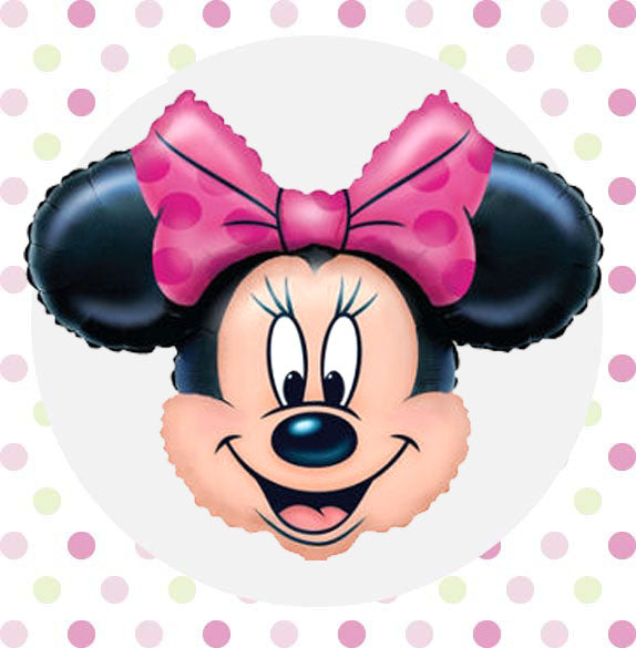 Cartoon - Minnie Mouse (Head) - Papamama.sg
