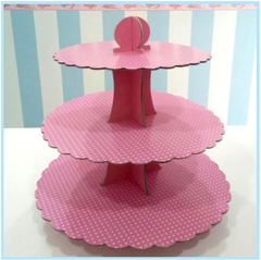 Paper Cupcake Stand 03 - Papamama.sg