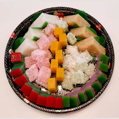 Nyonya Kueh Double Platter (2 Trays) - Papamama.sg